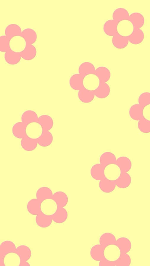 Fundo Pastel Rosa E Amarelo Wallpapers