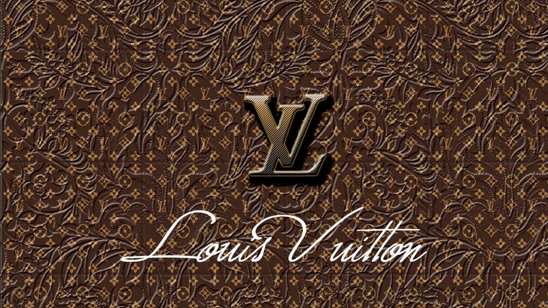 Sfondo Del Logo Louis Vuitton Wallpapers