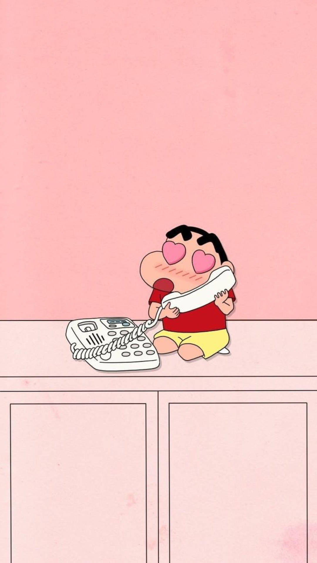 Ladda Ner Shin Chan Tecknad Film Wallpaper Helt Gratis Shin