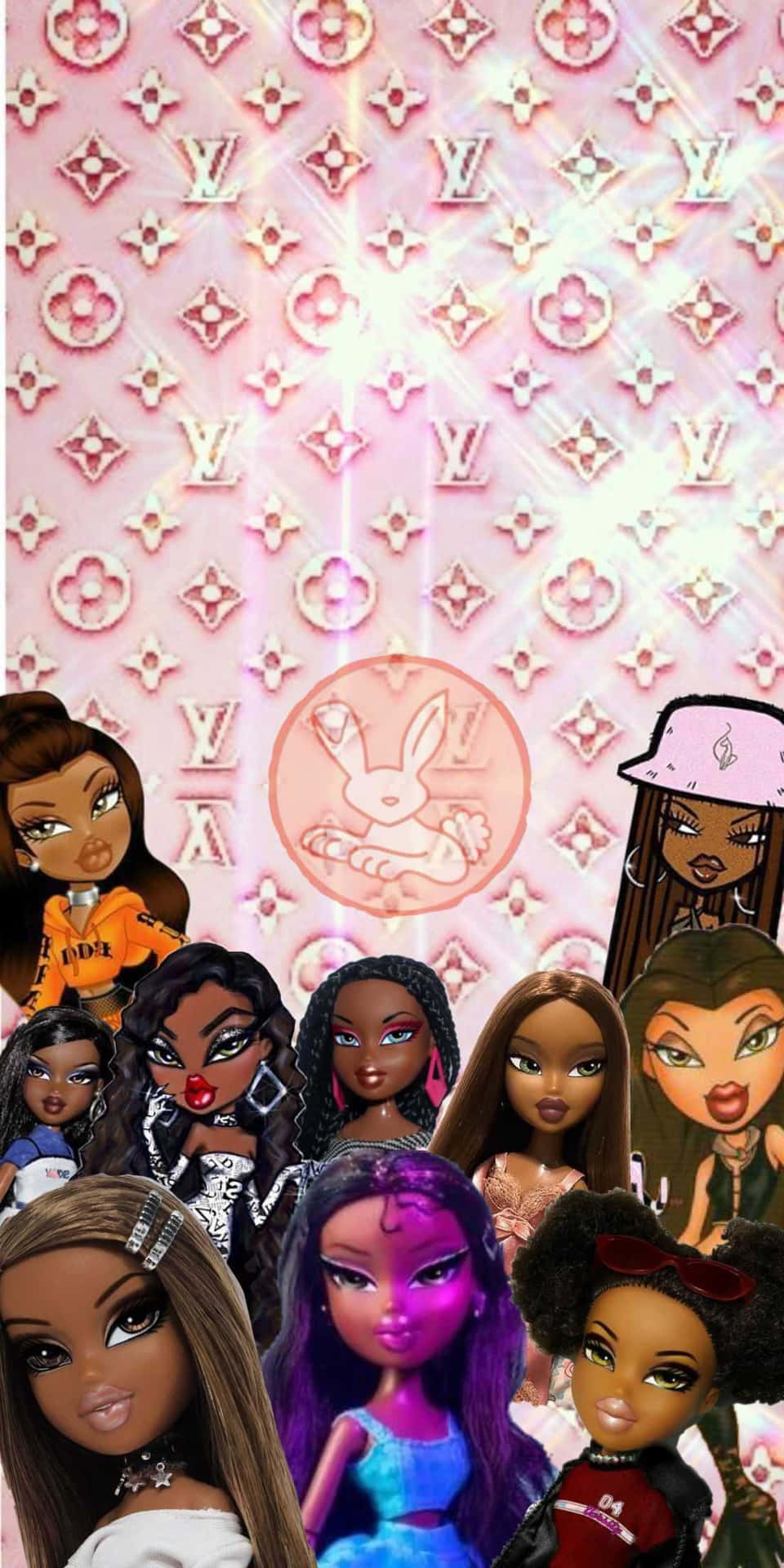 Ladda Ner Svart Bratz Estetisk Wallpaper Helt Gratis Svart