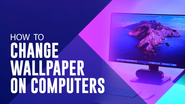 How To Change Wallpaper On Computers