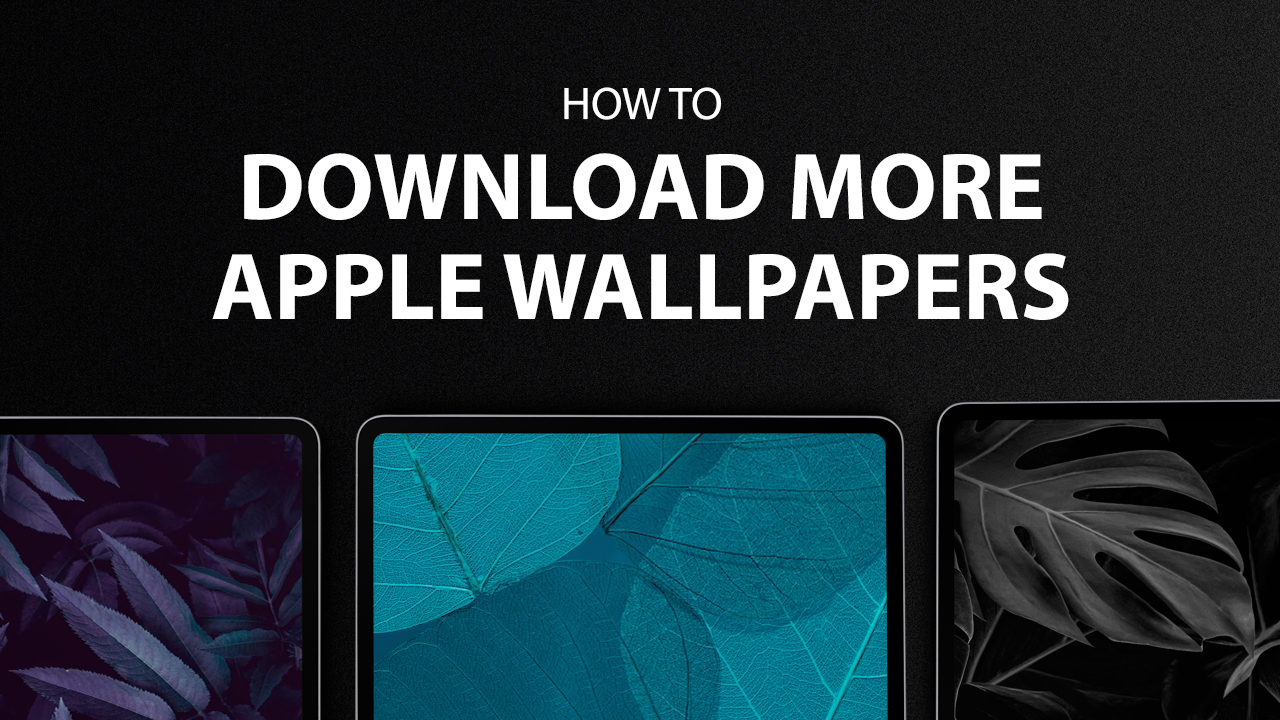 How To Download More Apple Wallpapers