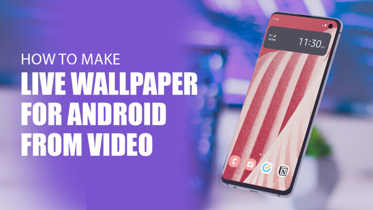 How To Make Live Wallpaper For Android From Video
