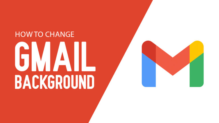 How to Change Gmail Background