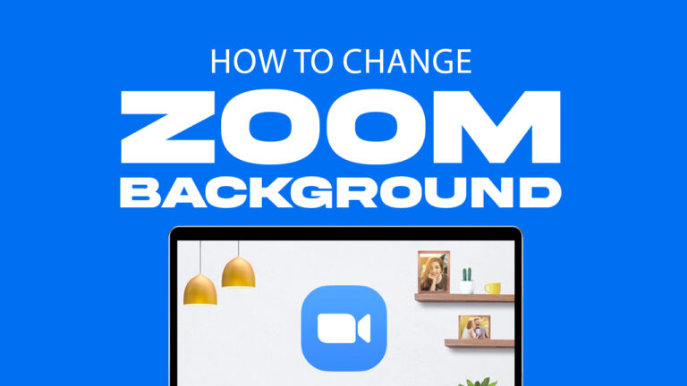 How to Change Zoom Background