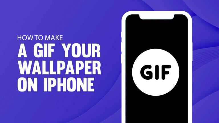 How to Make a GIF Your Wallpaper on iPhone