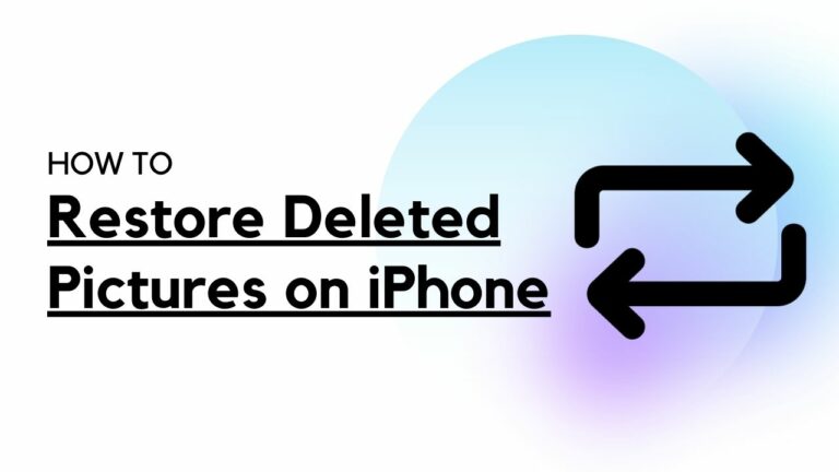 How To Restore Your Deleted Photos On iPhone