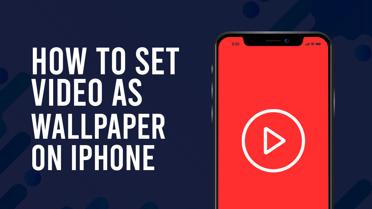 Cum să setați videoclipuri ca tapet pe iPhone