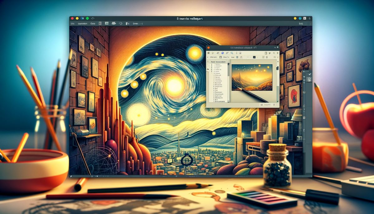 The Art of Creating Seamless Wallpapers with Linux Graphics Tools