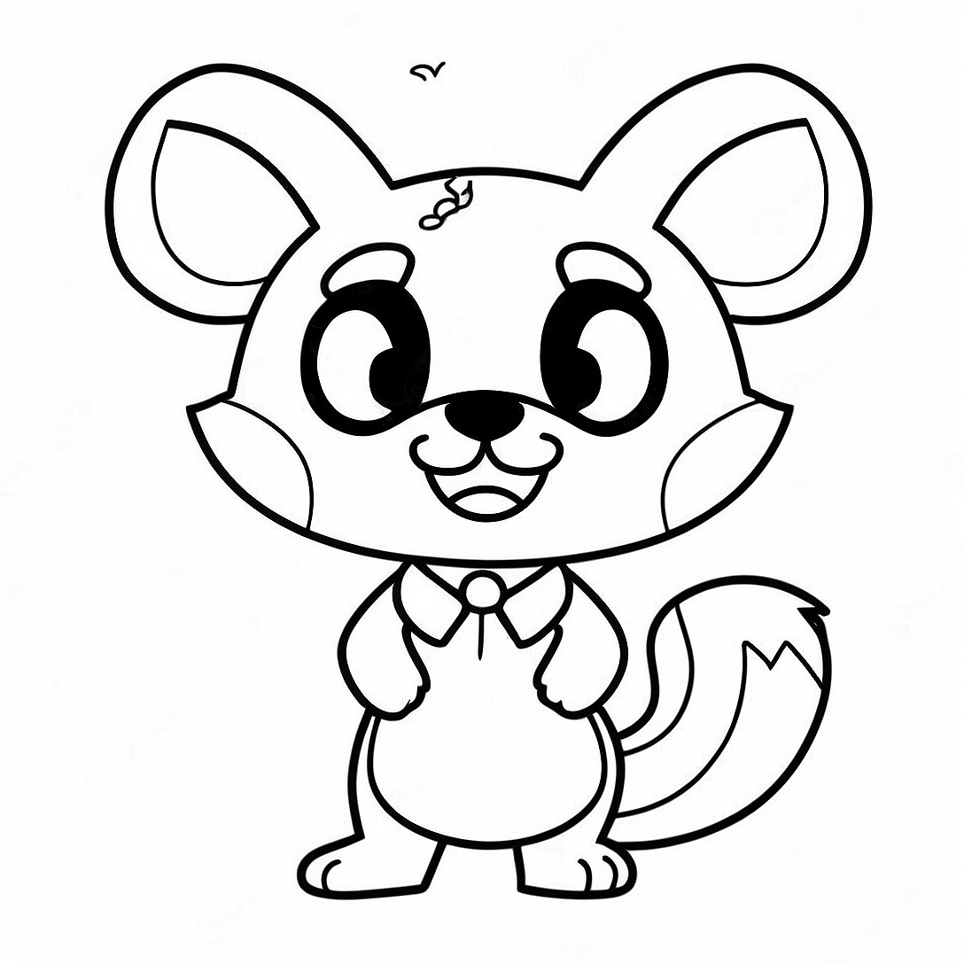 Aggretsuko Ausmalbild | Aggretsuko coloring page