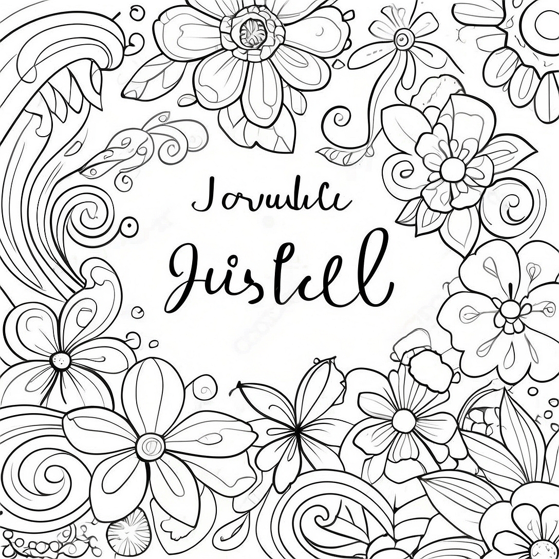 Joyful Bible Verse Coloring Page | Easy Bible Verse coloring page