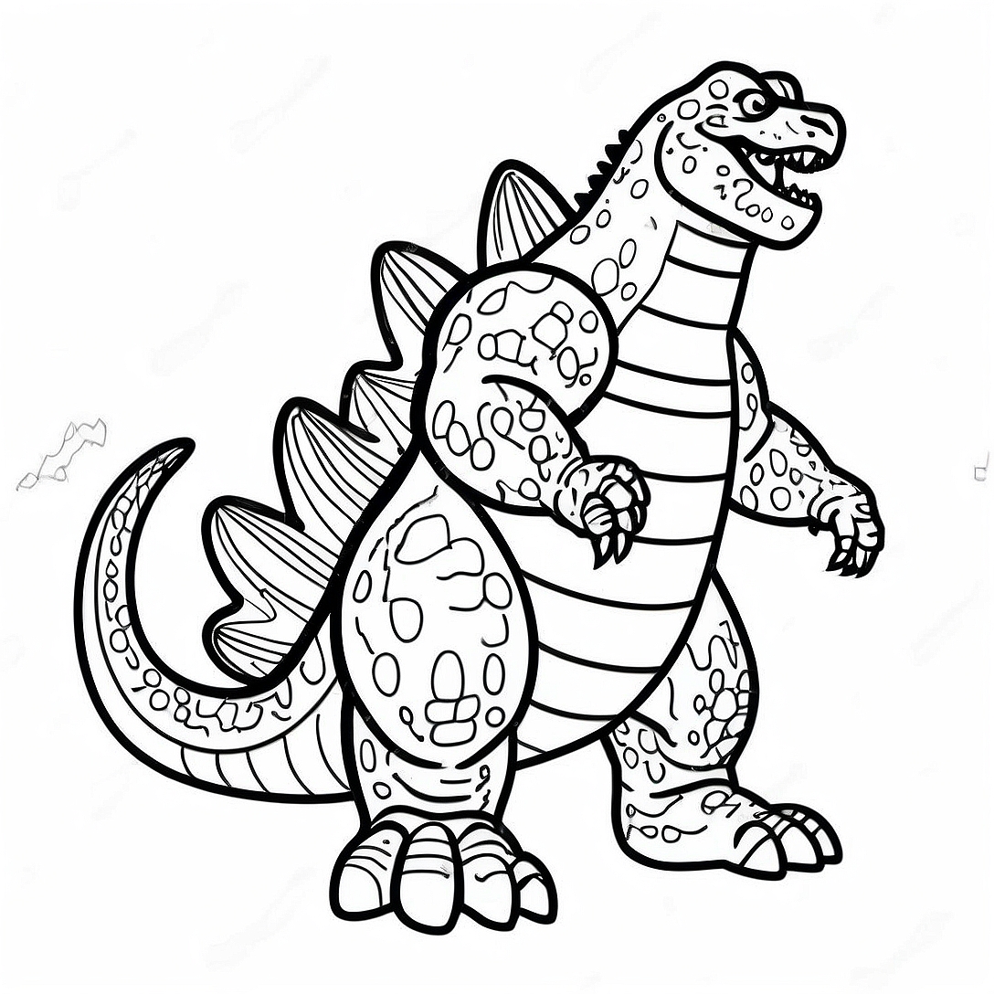 Godzilla Coloring Page | Godzilla coloring page