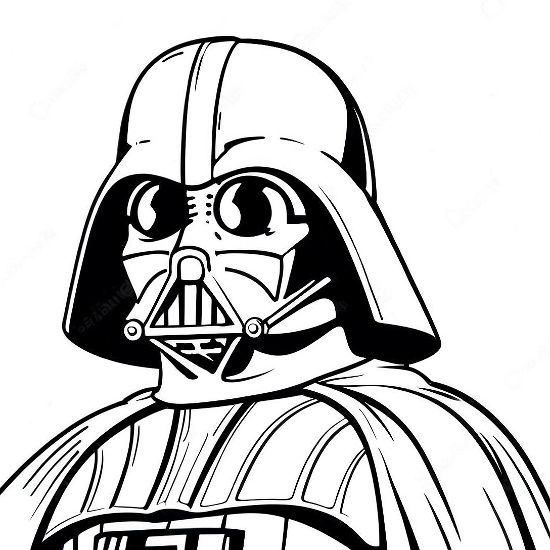 Darth Vader Coloring Page | Darth Vader coloring page