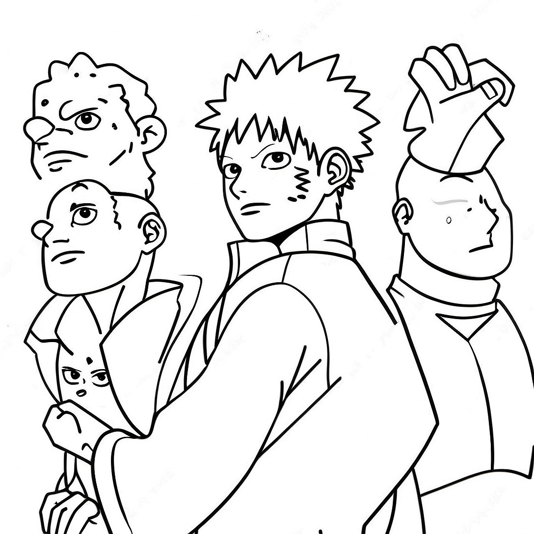 Jujutsu Kaisen Coloring Page | Jujutsu Kaisen coloring page