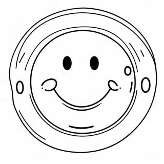 Smiley Face Coloring Page | Smiley Face coloring page