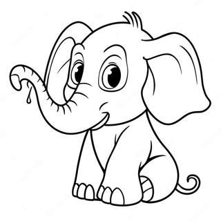 Drunk Elephant Coloring Page | Drunk Elephant coloring page