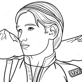 Josh Allen Coloring Page | Josh Allen coloring page