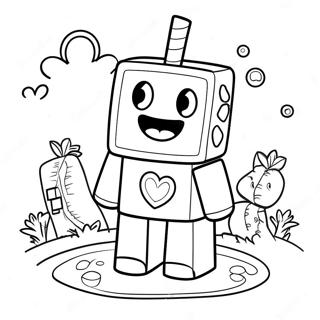Alphablocks Fun Adventure Coloring Page | Alphablocks coloring page