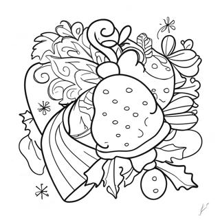 Christmas Cards Coloring Page | Christmas Cards coloring page