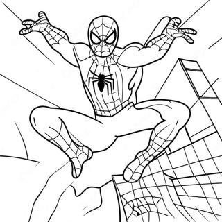 Spiderman Halloween Coloring Page | Spiderman Halloween coloring page