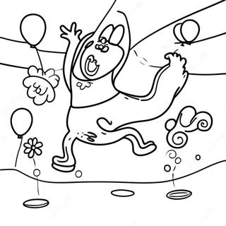 Leap Year Celebration Coloring Page | Leap Year coloring page