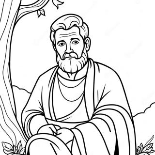 Abraham Coloring Page | Abraham coloring page