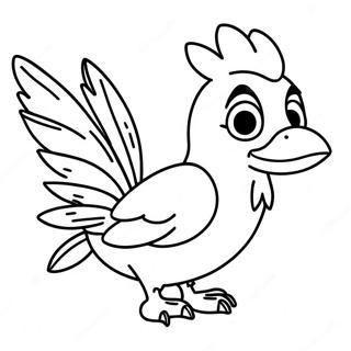 Adventurous Wingfeather Characters Coloring Page | Wingfeather Saga coloring page