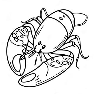 Lobster Coloring Page | Lobster coloring page