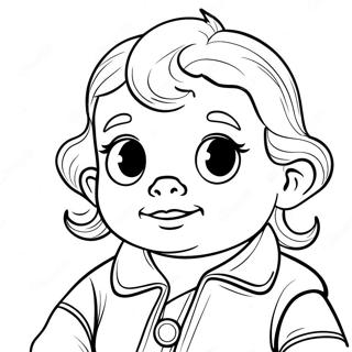 Bebefinn Coloring Page | Bebefinn coloring page