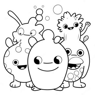 Ugly Dolls Coloring Page | Ugly Dolls coloring page