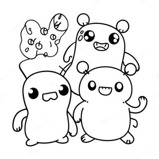 Cute Ugly Dolls Coloring Page | Ugly Dolls coloring page