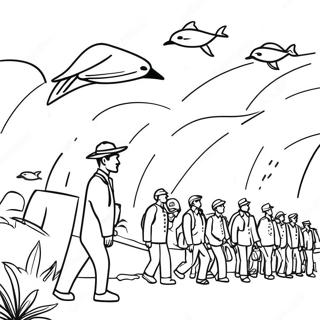 Migration Movie Coloring Page | Migration Movie coloring page