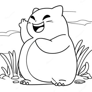 Snorlax Värityskuvat