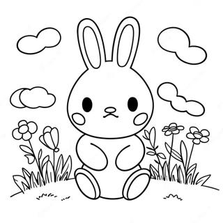 Miffy Coloring Page | Miffy coloring page