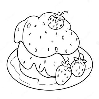 Old Original Strawberry Shortcake Coloring Page | Old Original Strawberry Shortcake coloring page