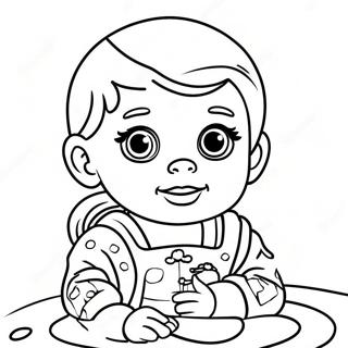 Baby Alive Doll Coloring Page | Baby Alive coloring page