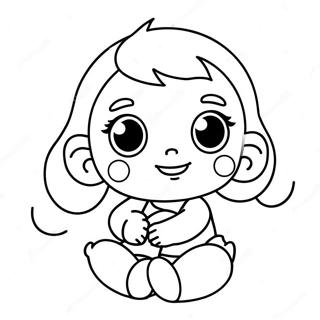 Cute Baby Alive Coloring Page | Baby Alive coloring page
