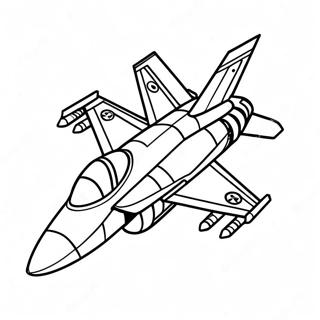 Top Gun Jet Fighter Coloring Page | Top Gun coloring page