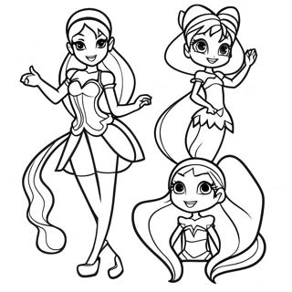 Winx Club Coloring Page | Winx Club coloring page