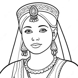 Esther Coloring Page | Esther coloring page