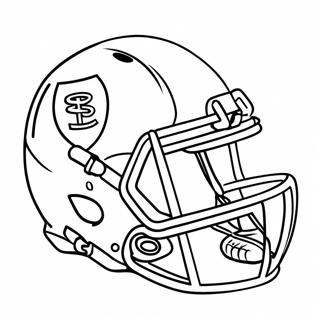 Fodboldhjelm Malebog | Fodboldhjelm malebog