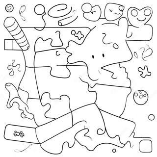 Fun Addition Puzzle Coloring Page | Math Mystery coloring page