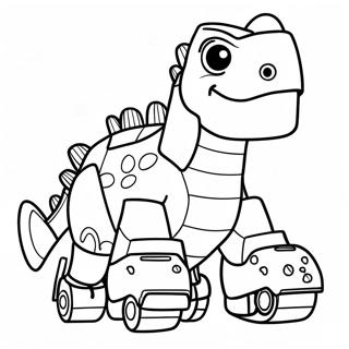 Dinotrux Coloring Page | Dinotrux coloring page
