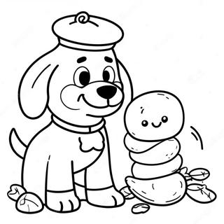 Chip and Potato Coloring Page | Chip and Potato coloring page