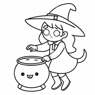 Anime Halloween Värityskuvat