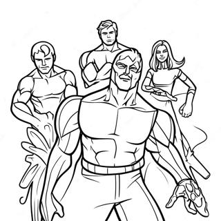 Guardians of the Galaxy Coloring Page | Guardians of the Galaxy coloring page