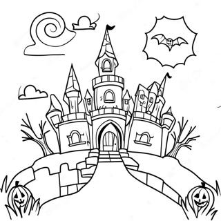 Halloweentown Coloring Pages