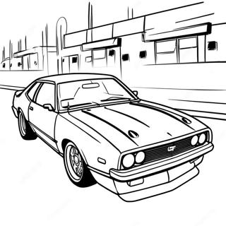 JDM Car Coloring Page | JDM Car coloring page
