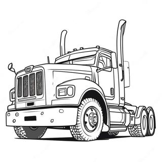 Diesel Truck Coloring Page | Diesel Truck coloring page