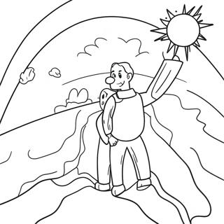 Page à colorier Voyage de Vie | Page de coloriage Pages de la Vie